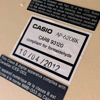 Casio AP-620 Celviano Digital Piano image 4