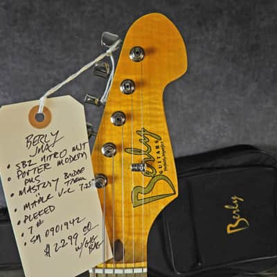 Berly J-Master New From Authorized Dealer 2025 - 2-Color Sunburst image 6