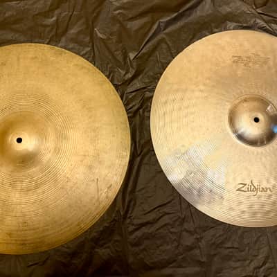 Large Lot of 12 Zildjian & Sabian Cymbals. Vintage & Modern. 14”, 16”, 18”, 20”, 22”  Nice! image 4