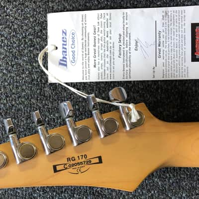Ibanez RG170 2002 Black image 4
