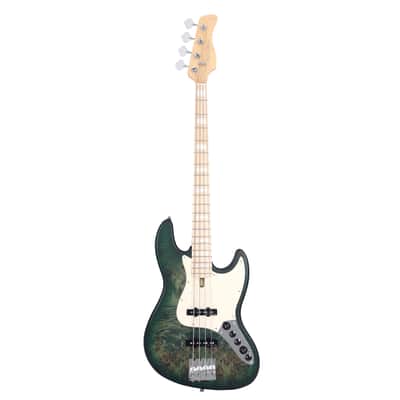 Sire Marcus Miller V7 Swamp Ash Reissue Bass Transparent Green Satin image 1