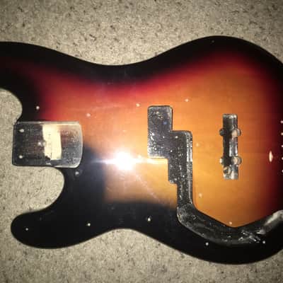 Fender Squier LH PJ Bass Body 2010s 3TSB image 3