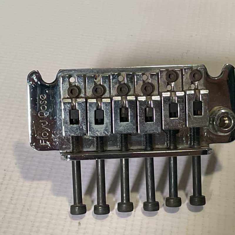 1985 Floyd Rose Original Tremolo Bridge System Chrome