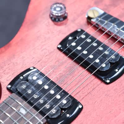 PRS SE CE 24 Standard Stoptail Satin Vintage Cherry Electric Guitar w/Bag image 11