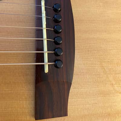 Zager ZAD20 - Natural-EZ Play acoustic guitar with premium hard case image 9