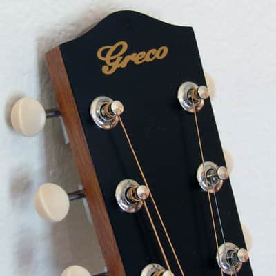 Greco GAJ-30 CSB Acoustic Electric Guitar - Cherry Sunburst w/Gig Bag image 12
