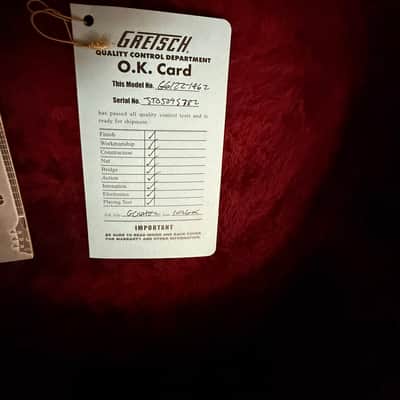 Gretsch G6122-1962 Country Classic 2005 Walnut (Gentleman) image 21