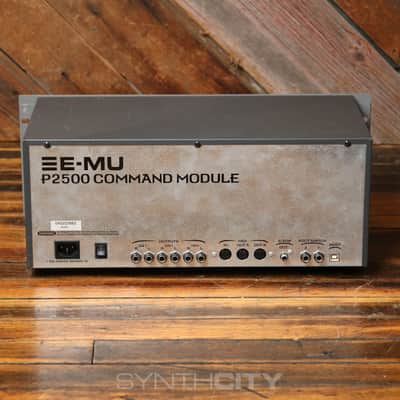 E-MU Systems Proteus 2500 Rackmount 128-Voice Sampler Module 2001 - Black image 2