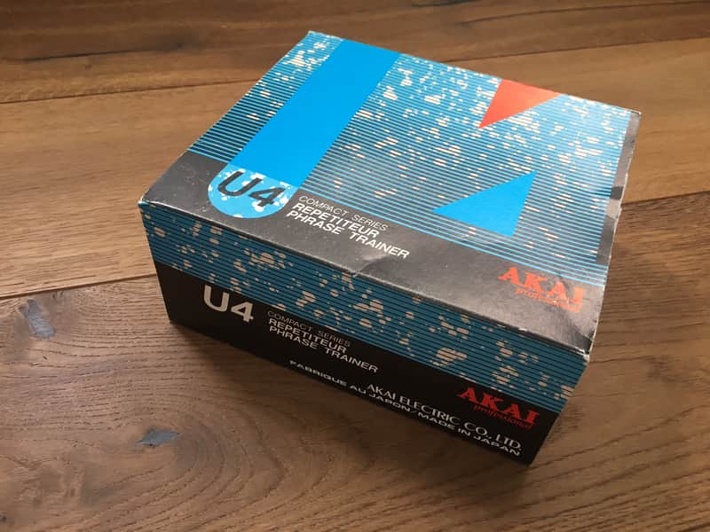 Akai U4 Compact Phrase Trainer Black Super Rare | Reverb