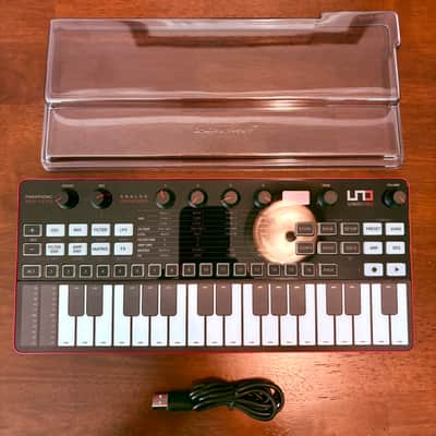 UNO Synth Pro Desktop Analog Synthesizer PLUS Decksaver and USB cable image 2