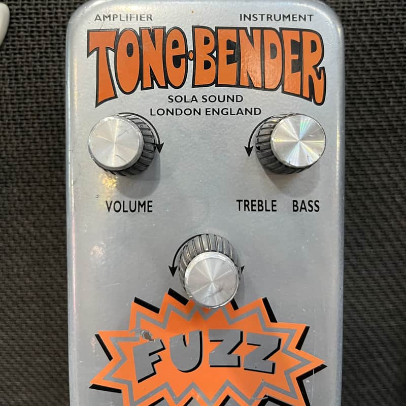 Sola Sound Tone-Bender Fuzz Reissue 90s - Grey image 1