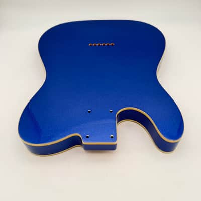 HooDoo Telecaster Body Alder Bound Blue Metallic Light htb6400 image 7