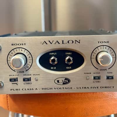 Avalon U5 Class A DI and Instrument Preamp — Owned From New, Rack Ears Included image 9