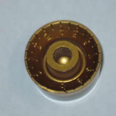 THREE used kind of relic'ed genuine Gibson GOLD SPEED KNOBS (ONLY 3 of the 4 knobs from PRSK-020 set are for sale) from 1990s image 21