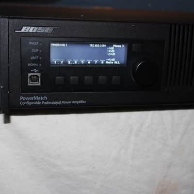 Bose Professional Amplifier PowerMatch PM8500N Power Match 8500 image 4