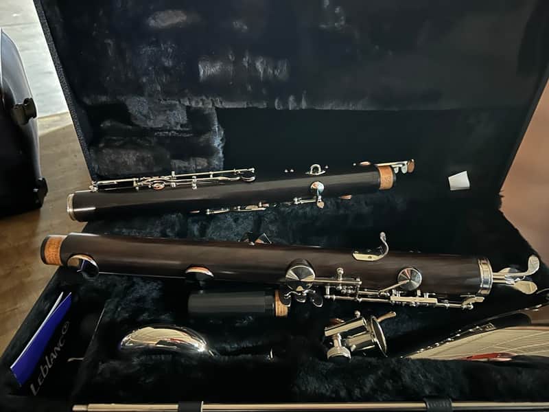 LeBlanc L60 Bass Clarinet Standard Grenadilla w/ case image 1