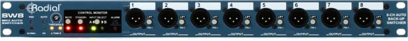 Radial SW8 8-channel Passive Auto-Switcher (SW8d1) image 1