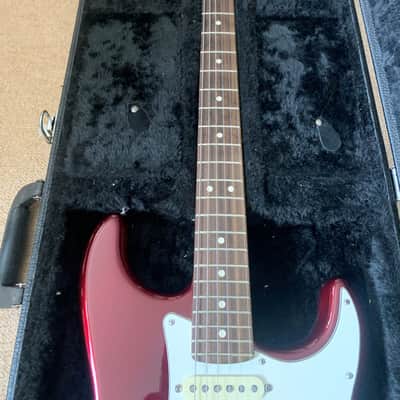 Fender USA Standard Stratocaster 2015 Custom Shop Pickups in Metalic Midnight Wine image 4