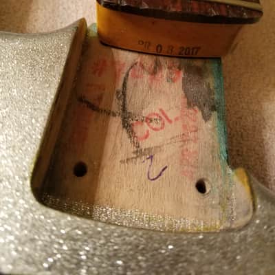 American Fender Stratocaster Silver Sparkle Heavy Relic Custom Shop Texas Specials HSS image 24