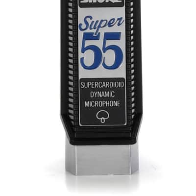 Shure Super 55 Deluxe Supercardioid Dynamic Vocal Microphone image 1