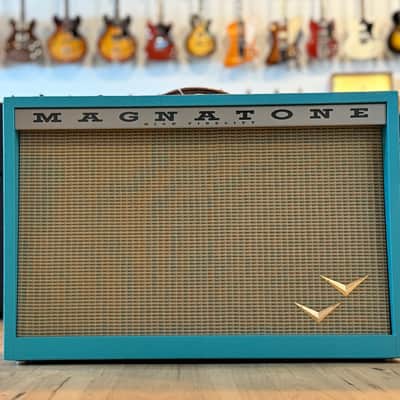 Magnatone Twilighter 2x12" Stereo Combo  - NAMM Special Teal *Free Shipping in the US*