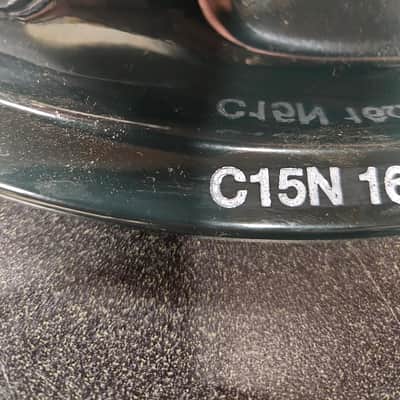Jensen C15N Vintage Ceramic 15" 50-Watt 8ohm Guitar / Bass Speaker 2010s - Green image 4