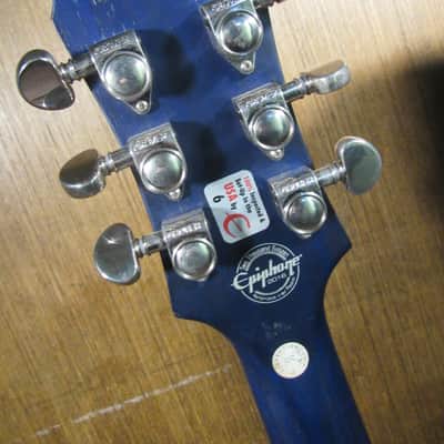 Epiphone Les Paul Traditional Pro-II 2016 - 2019 - Ocean Blue image 6