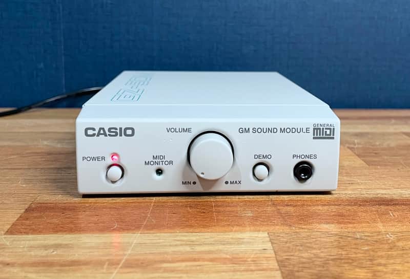 Casio GZ-50M General Midi Sound Module Rare Quarter Size image 1