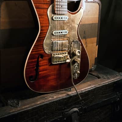 Postal Custom Memphis Rocket Red Flamed Maple image 2