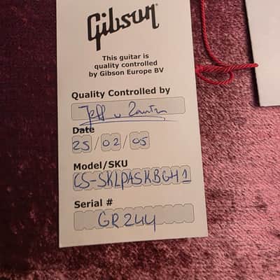 Gibson Custom Shop Gary Rossington '59 Les Paul Standard 2005 - Murphy Aged Sunburst Brazilian Board image 18