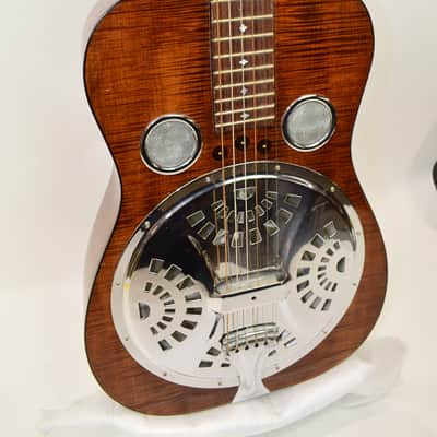 2010 Harry James Resonator Guitars Square Neck Dobro Resonator Guitar w/ Case image 3