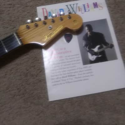 Moon Stratocaster 1987 - Red image 3