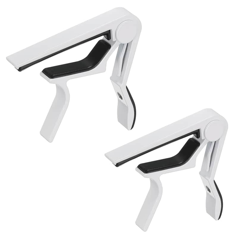 5 Core Capo Acoustic Electric Guitar 6 String Kapo Pair Quick And Easy Adjustment Classic Clip For Banjo Mandolin Or Ukulele Capotraste Para Guitarra image 1