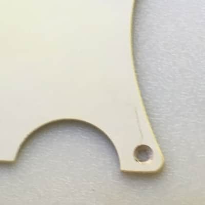 Vintage Reissue 1-ply “White” Telecaster Fender Pickguard Tele Relic Made in USA Esquire Guard image 3
