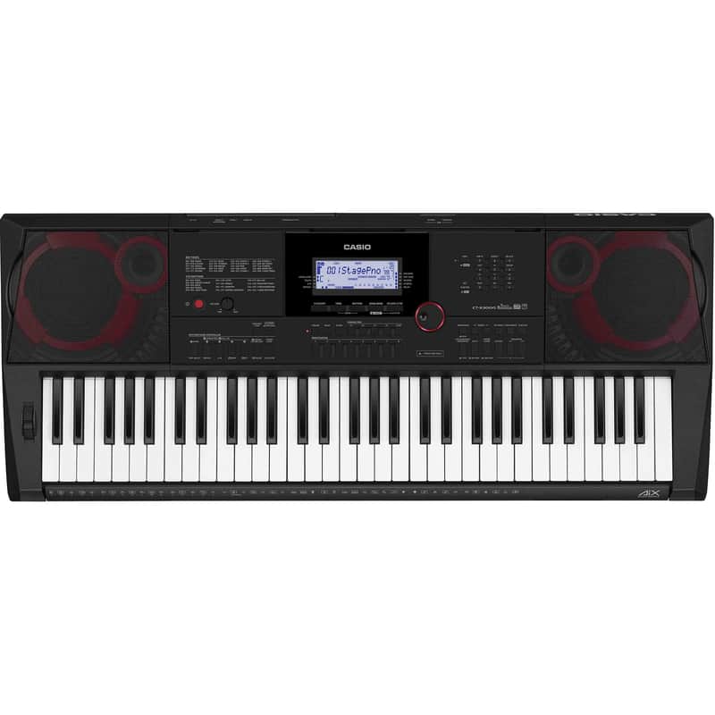 Casio CT-X3000 61-Key Touch Sensitive Portable Keyboard with Power Supply image 1