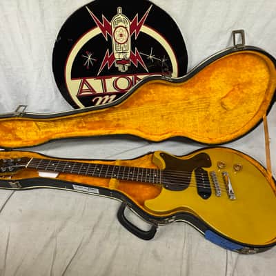 Gibson Les Paul Junior jr Doublecut Guitar with Case 1990 image 1