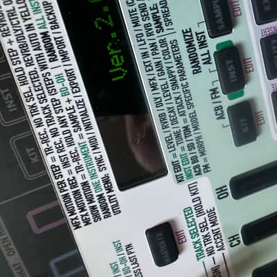 LNIB Roland TR-6S w/ over synth.com overlay , works perfect image 24