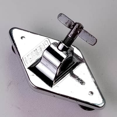 Gretsch 60s Mount Floor Tom Drum Leg/Bass Cymbal L-Arm Diamond Bracket Chrome RB image 2