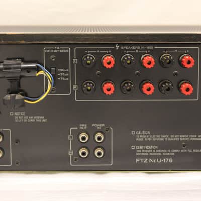 Vintage 1979 Kenwood KR-9050 High Speed DC Stereo Receiver / 200 W Per Channel image 7