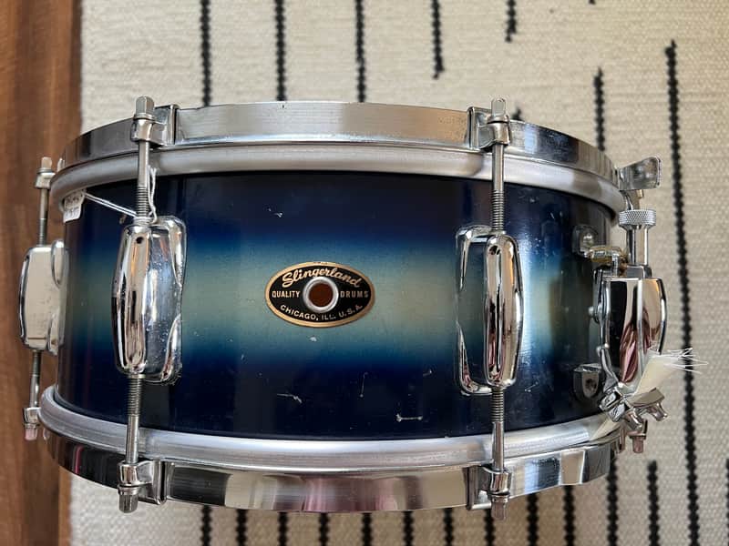 Slingerland Radio King Student Model Late 50’s Blue/Silver duco image 1