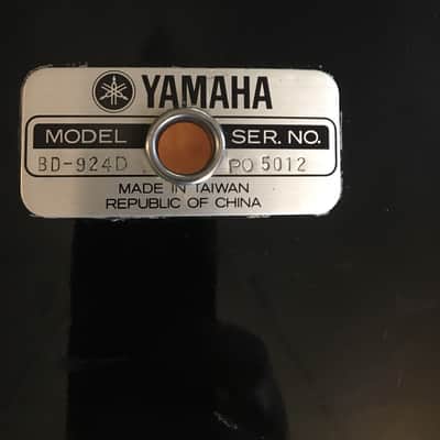 Yamaha YD 9000 24x14" Kick Drum 1979 Black image 13