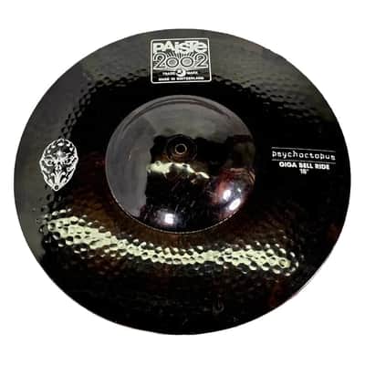 Used Paiste 2002 Psychoctopus Giga Bell Ride Cymbal 18" - Good image 1