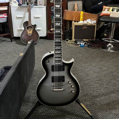 ESP LTD Deluxe 2010 - Silver burst image 4