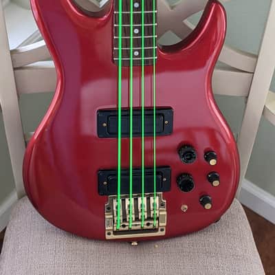 Peavey Dyna-bass 1986 Candy Apple Red image 7