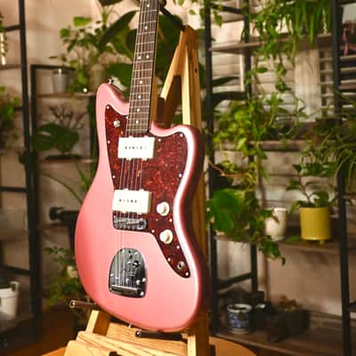 *New in Box* Fender MIJ FSR Collection Hybrid II Jazzmaster - Burgundy Mist Metallic Matching Headstock image 4
