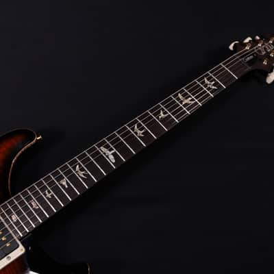 MINT PRS Paul Reed Smith Custom 24 Piezo 10-Top Guitar, Rosewood Fretboard, Fiery Red Wrap Burst 281 image 7