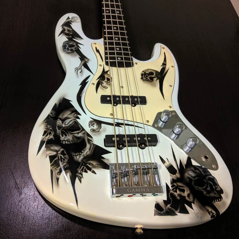 Gamma Custom J17 Beta Skull Bass. Made in The USA. image 1