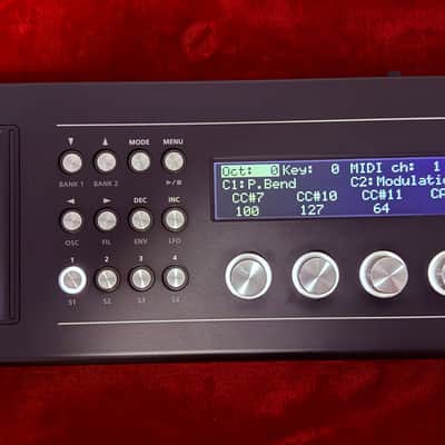Roland A-01 Boutique Series Controller+Generator Synthesizer Module with K-25m Keyboard 2016 - 2017 - Black image 2