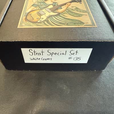 Siren Song Strat Special Pickup Set - Handmade in NY 2025 - White Covers- New! image 3