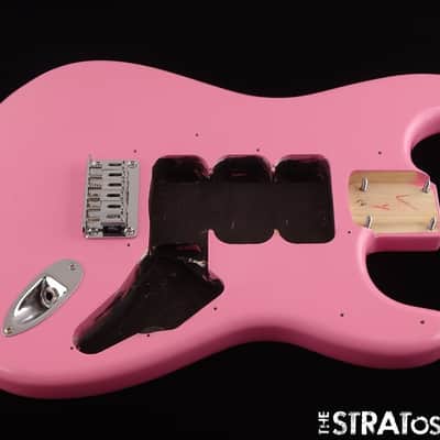Fender Squier Sonic HT H Stratocaster Strat BODY &HARDWARE Hardtail Flash Pink image 1
